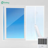 Sekey sliding window door seal for mobile air conditioning units
